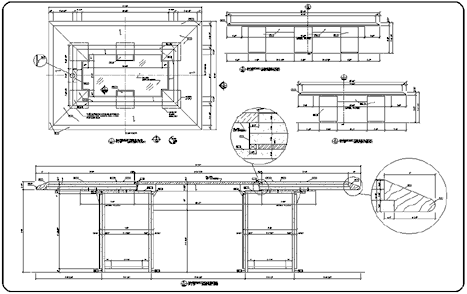 Hardline Corporation: We specialize in millwork shop drawings, cabinet shop drawings and computer aided drafting.