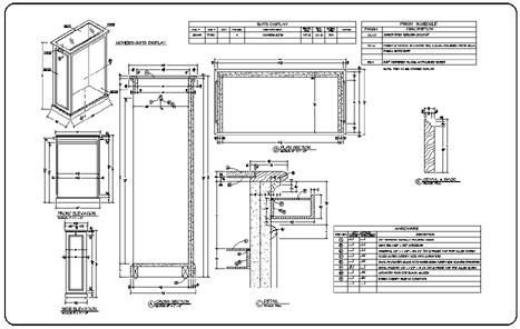 Hardline Corporation We Specialize In Millwork Shop Drawings